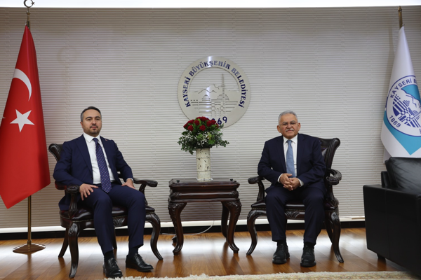 Başkan Büyükkılıç, Bakan Yardımcısı Demiralp’i ağırladı