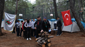 Antalya Büyükşehir Belediyesi izcileri kaynaşma kampında buluştu