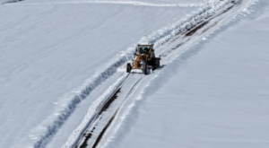 Van’da karla mücadele çalışmaları devam ediyor