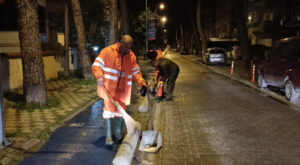 Milas’ta şiddetli yağışlara karşı saha çalışmaları yoğunlaştırıldı