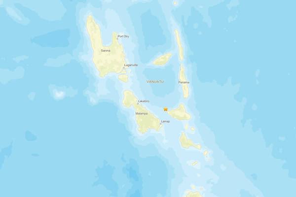 Vanuatu’da deprem Vanuatu’da deprem