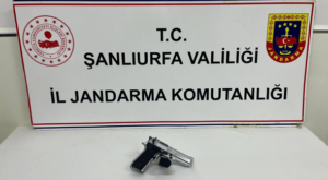 Şanlıurfa’da “Yasa Dışı ve Ruhsatsız Silahlanmayla Mücadele” kapsamında operasyon