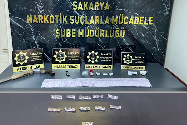 Sakarya’da uyuşturucu operasyonu Sakarya’da uyuşturucu operasyonu