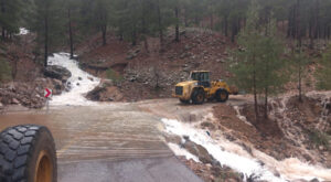 Kayseri’de yağış sonrası saha çalışmaları sürüyor Kayseri’de yağış sonrası saha çalışmaları sürüyor
