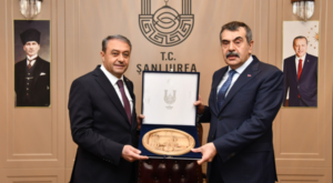 Bakan Tekin’den Şanlıurfa Valiliğine ziyaret