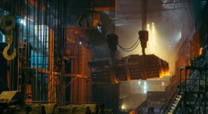 Koç Metalurji’nin Osmaniye tesisindeki bakım çalışmaları