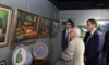 Başkan Kahveci, ressam Adil Özkan’ın sergisini gezdi
