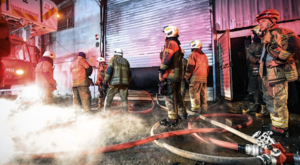 Buca’da mobilya atölyesinde yangın