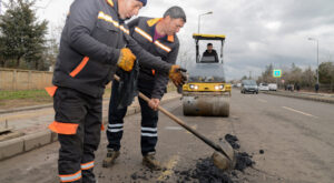 Diyarbakır’da asfalt onarım çalışmaları başlatıldı