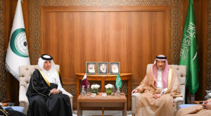 Al Muraikhi, Suudi Arabistan Krallığı Dışişleri Bakan Yardımcısı Al Khuraiji ile görüştü Al Muraikhi, Suudi Arabistan Krallığı Dışişleri Bakan Yardımcısı Al Khuraiji ile görüştü