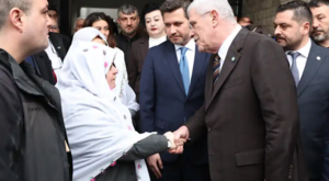 Dervişoğlu’ndan Mihalgazi Belediye Başkanı Güneş’e destek ziyaret