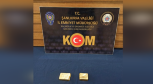 Şanlıurfa’da 7,2 milyon TL değerinde kaçak altın ele geçirildi