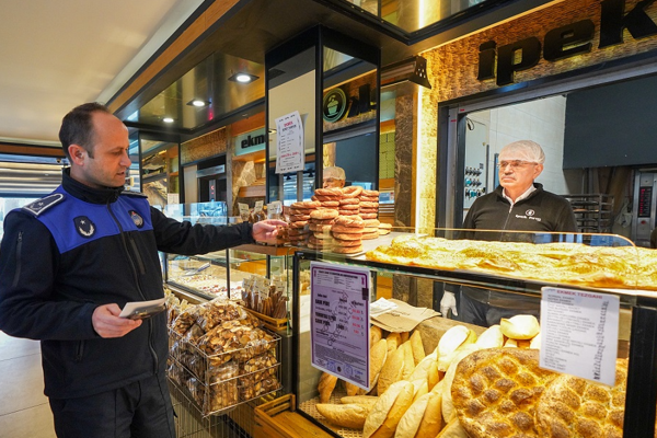 Beylikdüzü’nde fırın denetimleri sürüyor