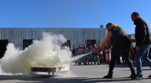 Maltepe Belediyesi’nden personeline yangın farkındalık eğitimi