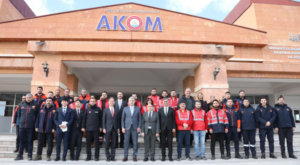 Japonya’nın Ankara Büyükelçisi Masami’den AKOM’a ziyaret