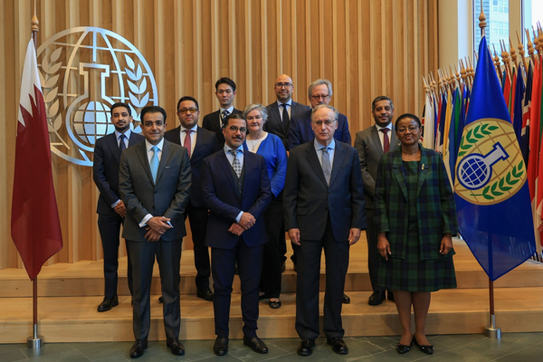 Katarlı Büyükelçi Al Qahtani, OPCW Genel Direktörü Arias ile görüştü Katarlı Büyükelçi Al Qahtani, OPCW Genel Direktörü Arias ile görüştü