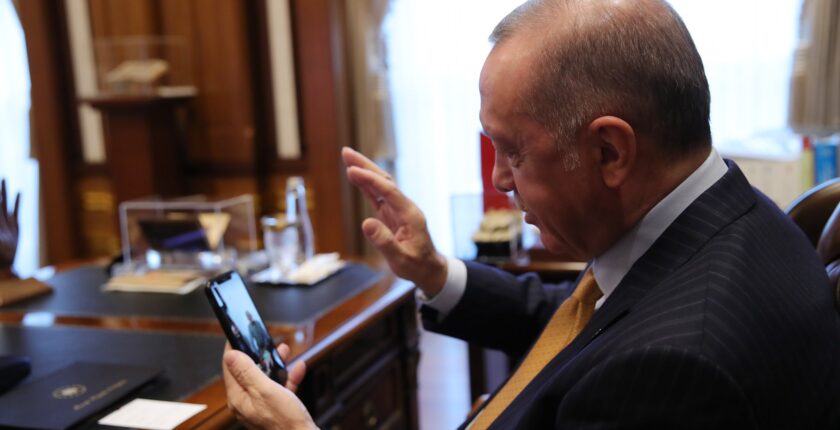 Cumhurbaşkanı Erdoğan, BAE Devlet Başkanı Al Nahyan ile görüştü