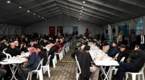 Büyükşehir, iftar çadırı kurdu
