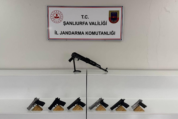 Viranşehir’de ruhsatsız silah operasyonu düzenlendi Viranşehir’de ruhsatsız silah operasyonu düzenlendi