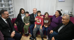 Özdağ’dan şehit ailelerine ziyaret