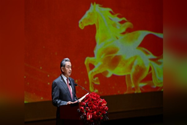 Çin Dışişleri Bakanlığı’nda yeni yıl resepsiyonu