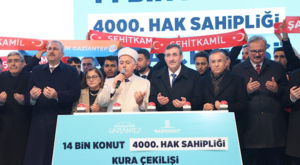 Gaziantep’te 4 bininci konut sahibi belirlendi