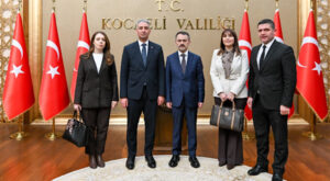 Çocuk Hizmetleri Genel Müdürü Alagöz, Vali Aktaş’ı ziyaret etti