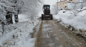 Malatya’da karla mücadele çalışmaları