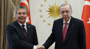 Cumhurbaşkanı Erdoğan, KKTC Başbakanı Üstel’i kabul etti Cumhurbaşkanı Erdoğan, KKTC Başbakanı Üstel’i kabul etti