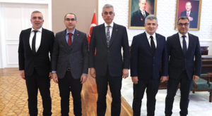 Rize İl Sağlık Müdürlüğü’nden Bakan Memişoğlu’na ziyaret