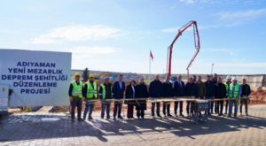Deprem Şehitliği Projesi’nin temeli atıldı