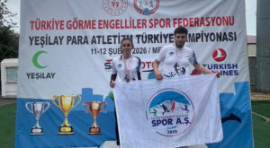 Kayseri’de sporculardan Para Atletizm Türkiye Şampiyonası’nda derece Kayseri’de sporculardan Para Atletizm Türkiye Şampiyonası’nda derece