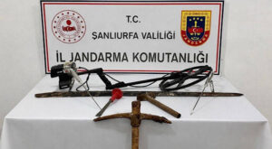 Haliliye’de izinsiz kazı operasyonu düzenlendi