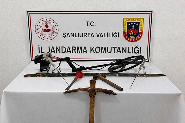 Haliliye’de izinsiz kazı operasyonu düzenlendi Haliliye’de izinsiz kazı operasyonu düzenlendi