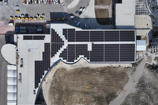 Isparta yeni otogar çatısına 1,3 MW’lik Güneş Enerjisi Santrali kuruluyor