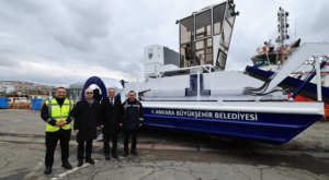 Haliç Tersanesi’nde yerli baraj temizleme aracı üretildi Haliç Tersanesi’nde yerli baraj temizleme aracı üretildi