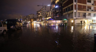 İzmir’de deniz seviyesi 85 santimetreye yükseldi