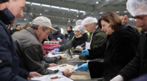 Mahmudiye’de iftar sofrası kuruldu
