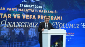 Yılmaz, AK Parti Malatya İl Başkanlığı’nın iftarına katıldı