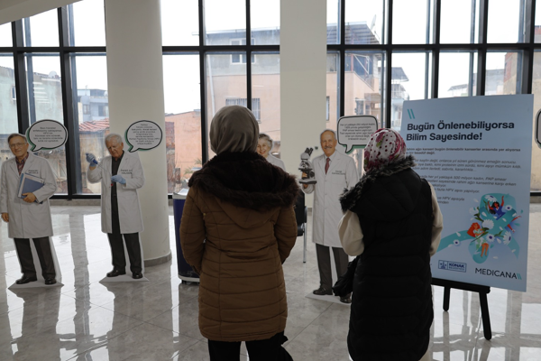 Konak’ta rahim ağzı kanserine karşı bilimsel farkındalık Konak’ta rahim ağzı kanserine karşı bilimsel farkındalık