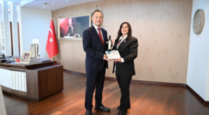 Kırgızistan’ın Ankara Büyükelçisi Kazakbaev’den Çerçioğlu’na ziyaret