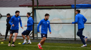 Çaykur Rizespor, Beyoğlu Yeni Çarşı maçı hazırlıklarına başladı