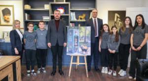 Bucalı öğrencilerden çevre bilinci ve toplumsal duyarlılık