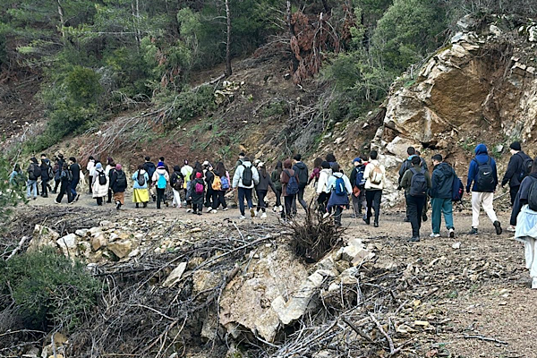 Genç İzmir’den Buca Kaynaklar’da doğa yürüyüşü