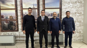 Kozluk Kaymakamı Böçkün, Valilik Proje Ofisi’ni ziyaret etti