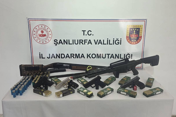 Şanlıurfa’da ruhsatsız silah operasyonu Şanlıurfa’da ruhsatsız silah operasyonu