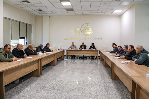 Van’da hafriyat firmalarıyla koordinasyon toplantısı düzenlendi Van’da hafriyat firmalarıyla koordinasyon toplantısı düzenlendi