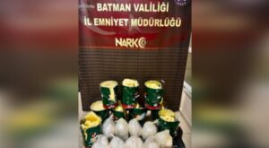 Batman’da 45 kilogram metamfetamin ele geçirildi
