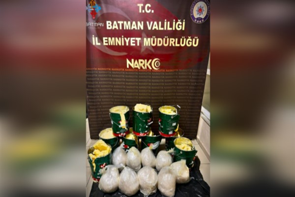 Batman’da 45 kilogram metamfetamin ele geçirildi Batman’da 45 kilogram metamfetamin ele geçirildi