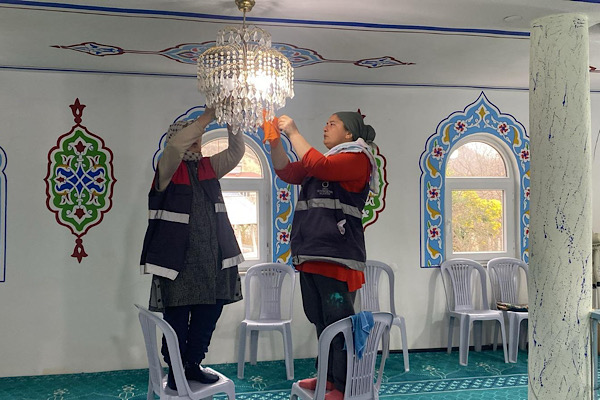 Ordu’da 19 ilçedeki camilerde temizlik çalışması başlatıldı